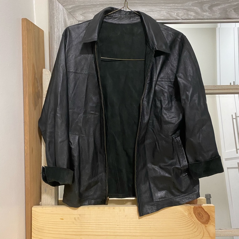 Vintage Genuine Leather Jacket